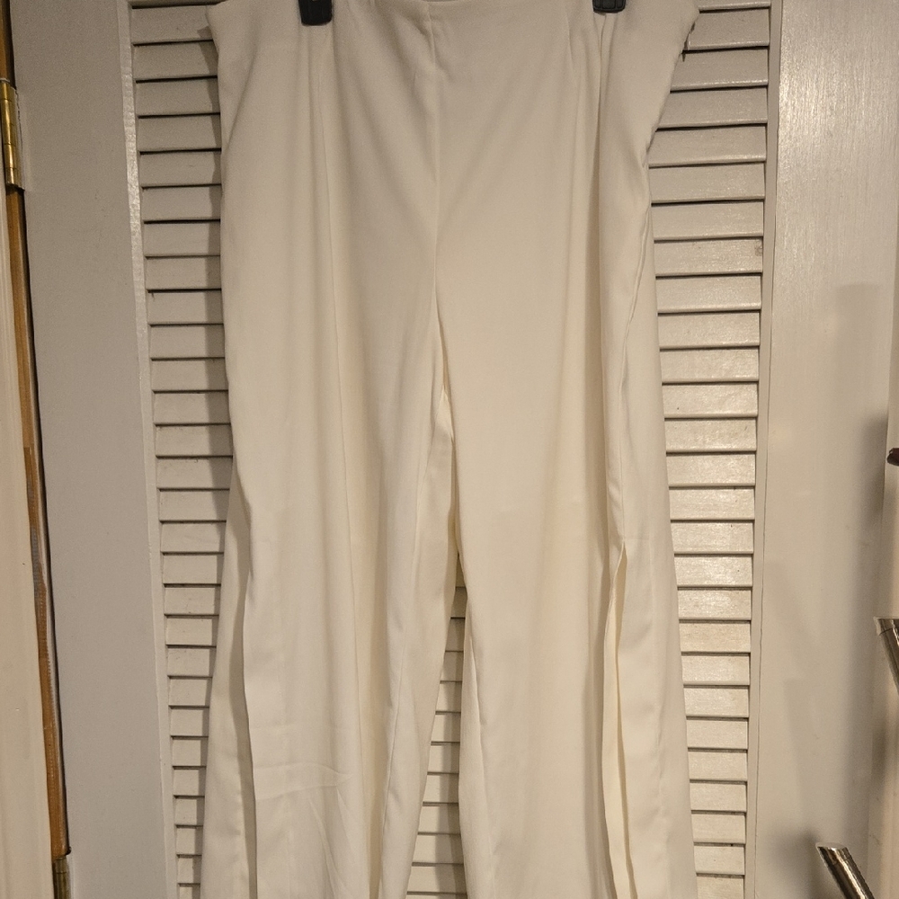 Elegant White Women's Pants
